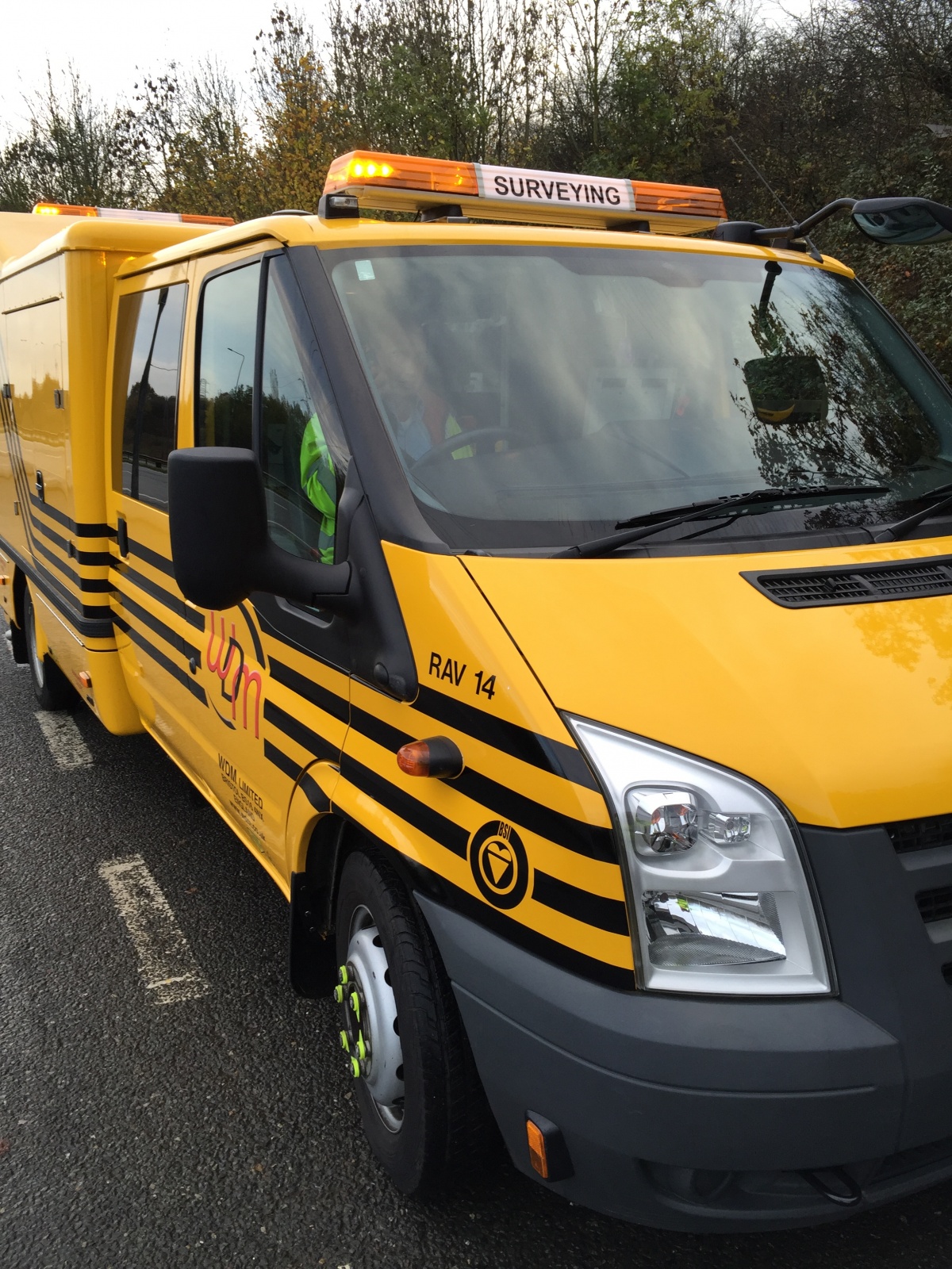 RAV Survey scanner vehicle front view