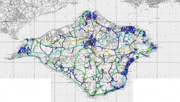 Consultancy skid strategy data map of Isle of Wight